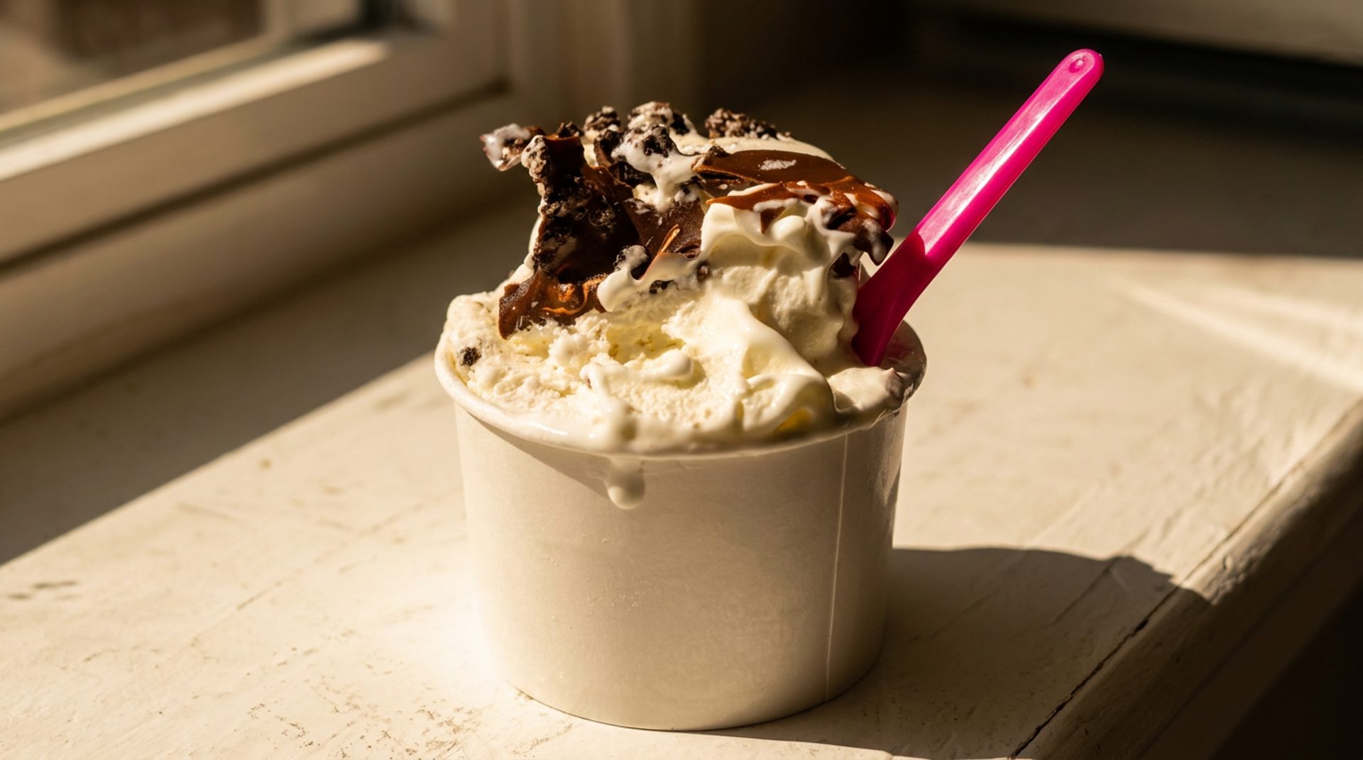Gelato made for lingering